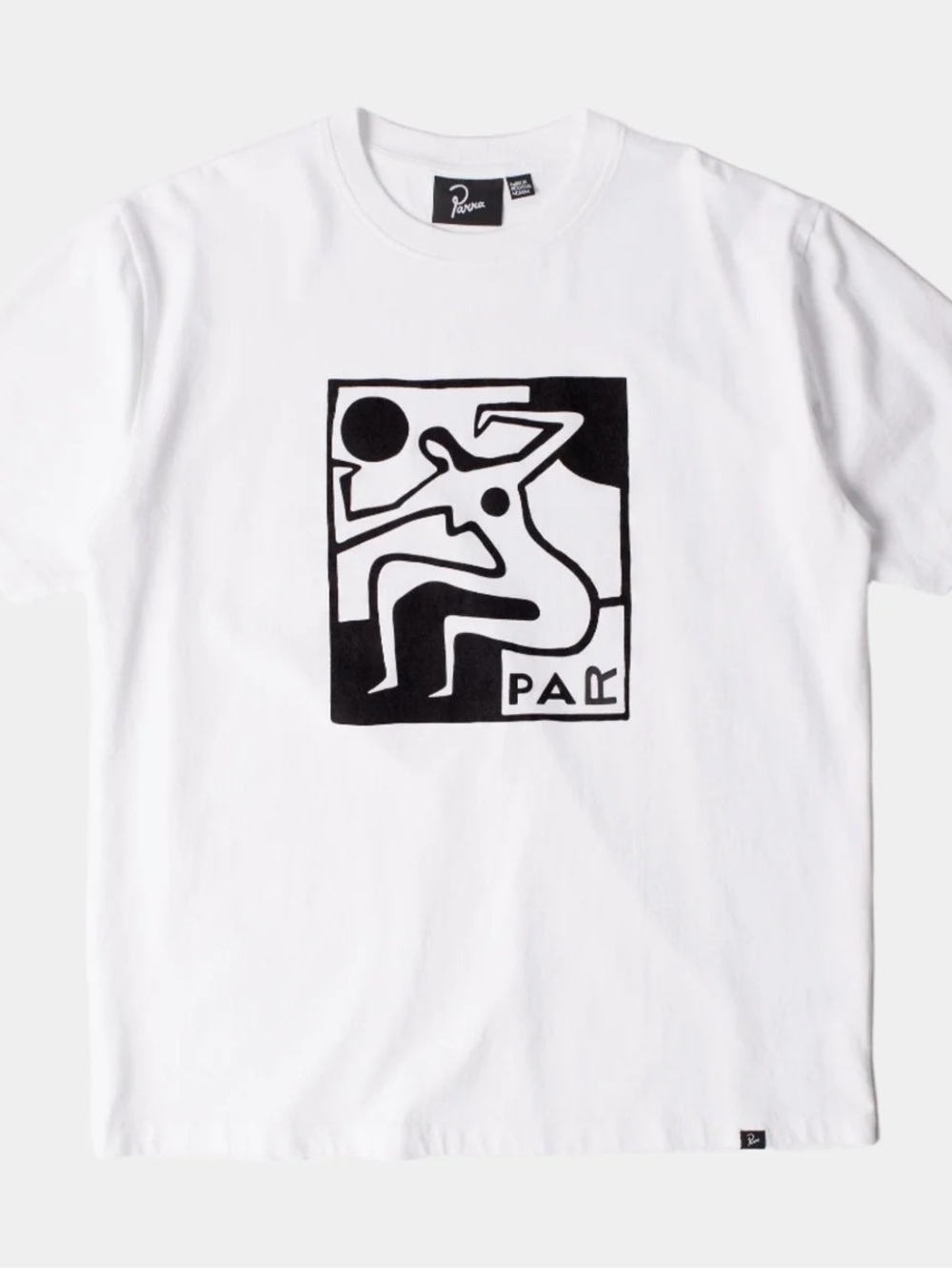 BY PARRA BALL SPORTS TEE WHITE - Picture 1 of 3